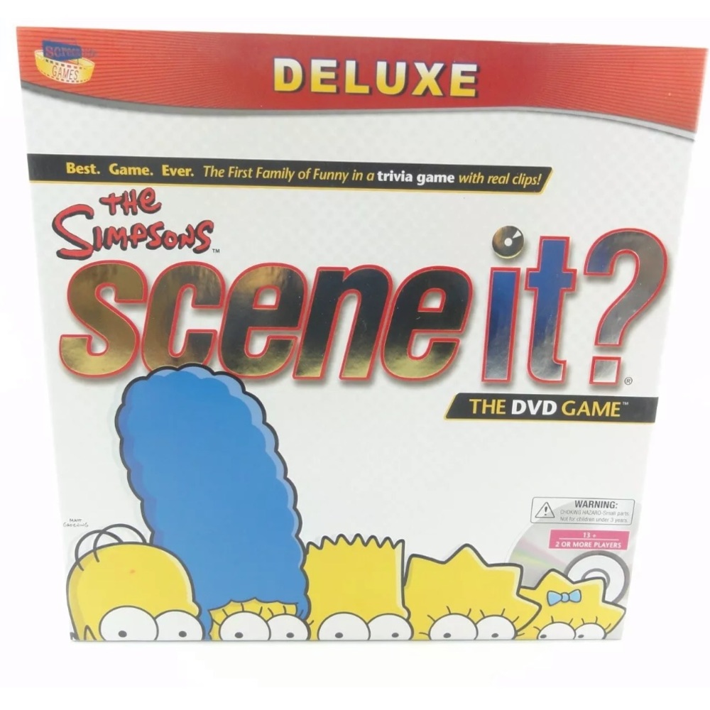 The Simpsons scene it? The DVD game 13+ 2 or more